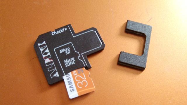  Autre adaptateur micro SD  vers SD  et USB D couvertes 